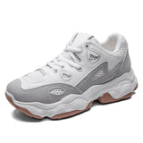 Retro Paltform Sneakers Women Vulcanized Shoes