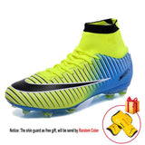 Breathable Men's Soccer Shoes Football