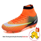Breathable Men's Soccer Shoes Football